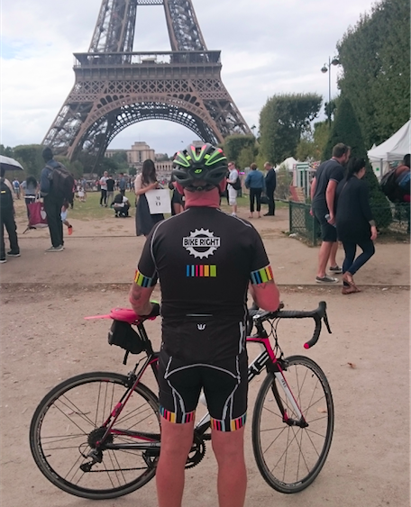 Bike Right supports London to Paris ride